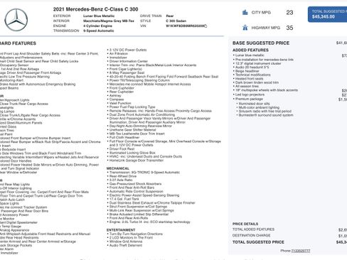 Used 2021 Mercedes-Benz C 300 C 300 image 5