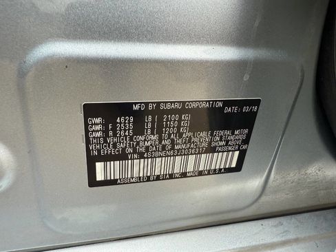 Used 2018 Subaru Legacy 3.6R Limited AWD/4WD image 53