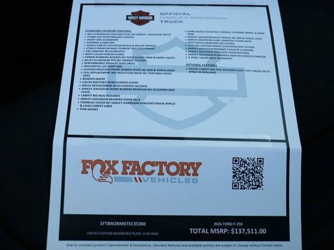 New 2026 Ford F250 Lariat w/ Black Appearance Package AWD/4WD image 34