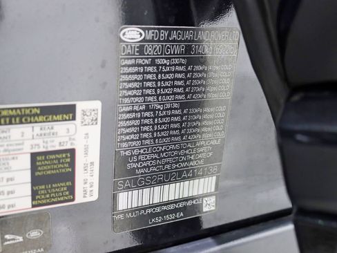 Used 2020 Land Rover Range Rover HSE AWD/4WD image 40