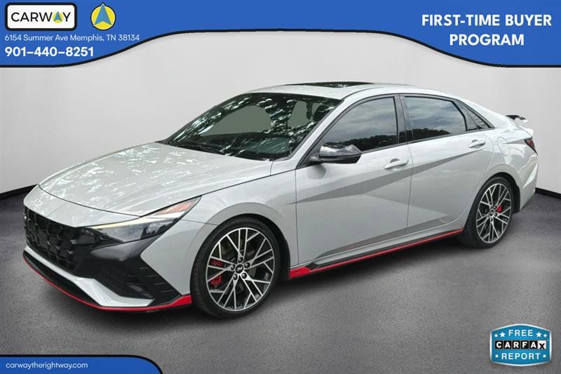 Used 2023 Hyundai Elantra N w/ Cargo Package FWD image 1