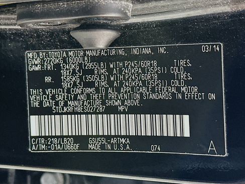 Used 2014 Toyota Highlander XLE image 33