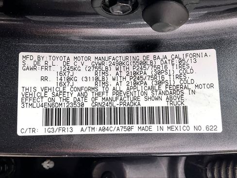 Used 2013 Toyota Tacoma 4x4 Double Cab image 36