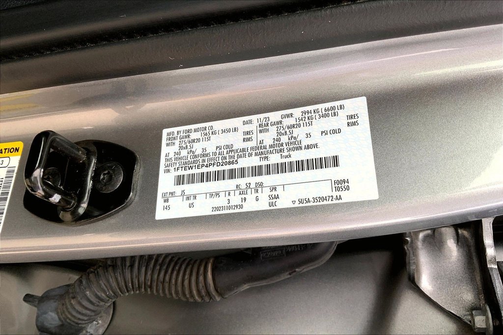 Used 2023 Ford F150 XLT w/ Equipment Group 302A High AWD/4WD image 34