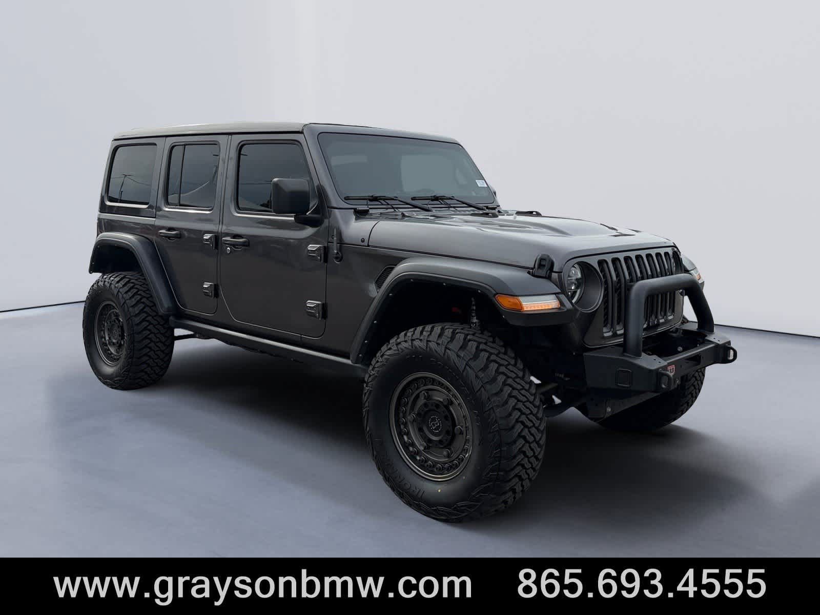 Used 2022 Jeep Wrangler Unlimited Rubicon 4xe w/ Cold Weather Group AWD/4WD image 1