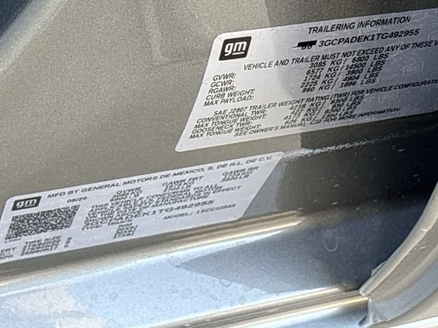New 2026 Chevrolet Silverado 1500 RST RWD image 25