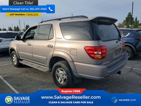 Used 2002 Toyota Sequoia Limited image 3
