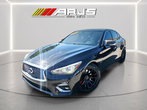 Used 2019 INFINITI Q50 Luxe w/ Essential Package (3.0T Luxe) AWD/4WD image 1