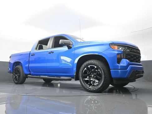 Used 2025 Chevrolet Silverado 1500 Custom w/ Turbomax Blackout Package RWD image 56