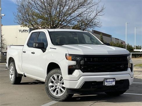 Used 2022 Chevrolet Silverado 1500 Custom w/ LPO, Dark Essentials Package image 2