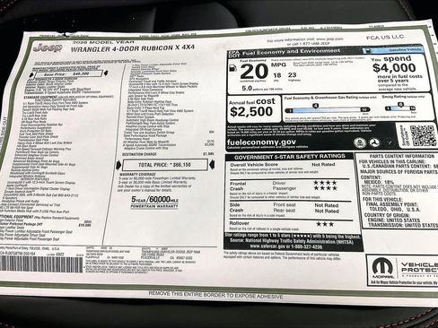 New 2026 Jeep Wrangler Unlimited Rubicon image 21