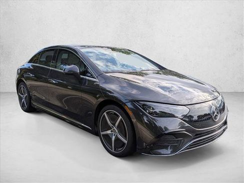 Certified 2023 Mercedes-Benz EQE 350+ 4MATIC Sedan w/ Pinnacle Trim Package image 3