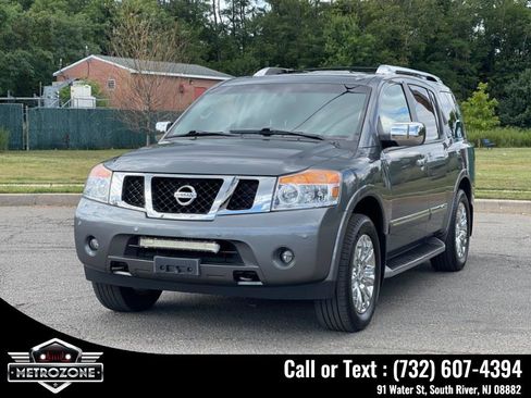 Used 2015 Nissan Armada Platinum w/ 2nd Row Captain Seat Package image 3