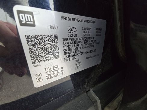 Used 2022 Chevrolet Tahoe RST w/ Luxury Package image 34