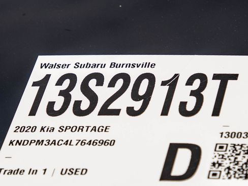 Used 2020 Kia Sportage LX FWD image 28