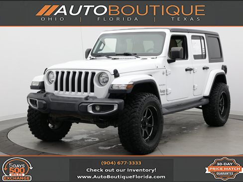 Used 2020 Jeep Wrangler Unlimited Sahara AWD/4WD image 1