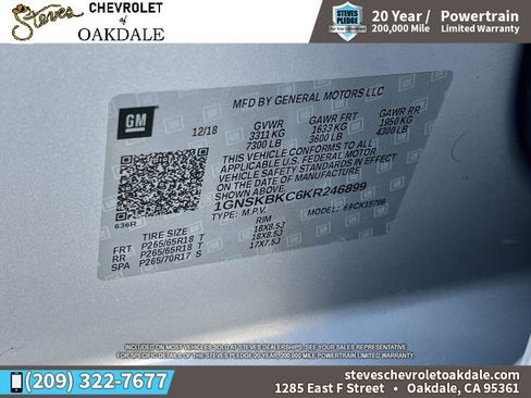 Certified 2019 Chevrolet Tahoe LT w/ Luxury Package image 38