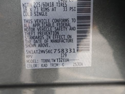 Used 2019 Nissan Rogue SV w/ Premium Package AWD/4WD image 63