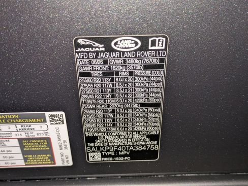 New 2026 Land Rover Range Rover SE AWD/4WD image 31