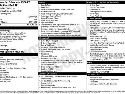 New 2026 Chevrolet Silverado 1500 LT image 7