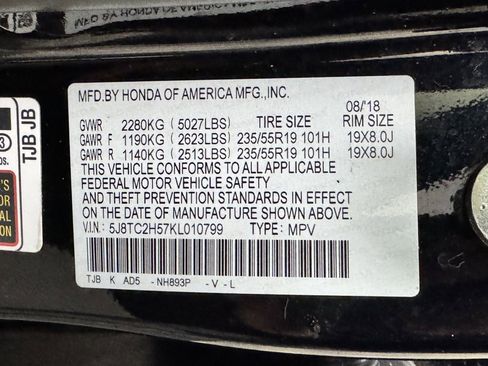 Used 2019 Acura RDX Technology Package SH-AWD image 11