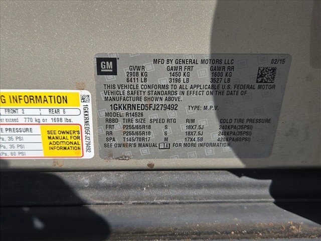 Used 2015 GMC Acadia SLE FWD image 14