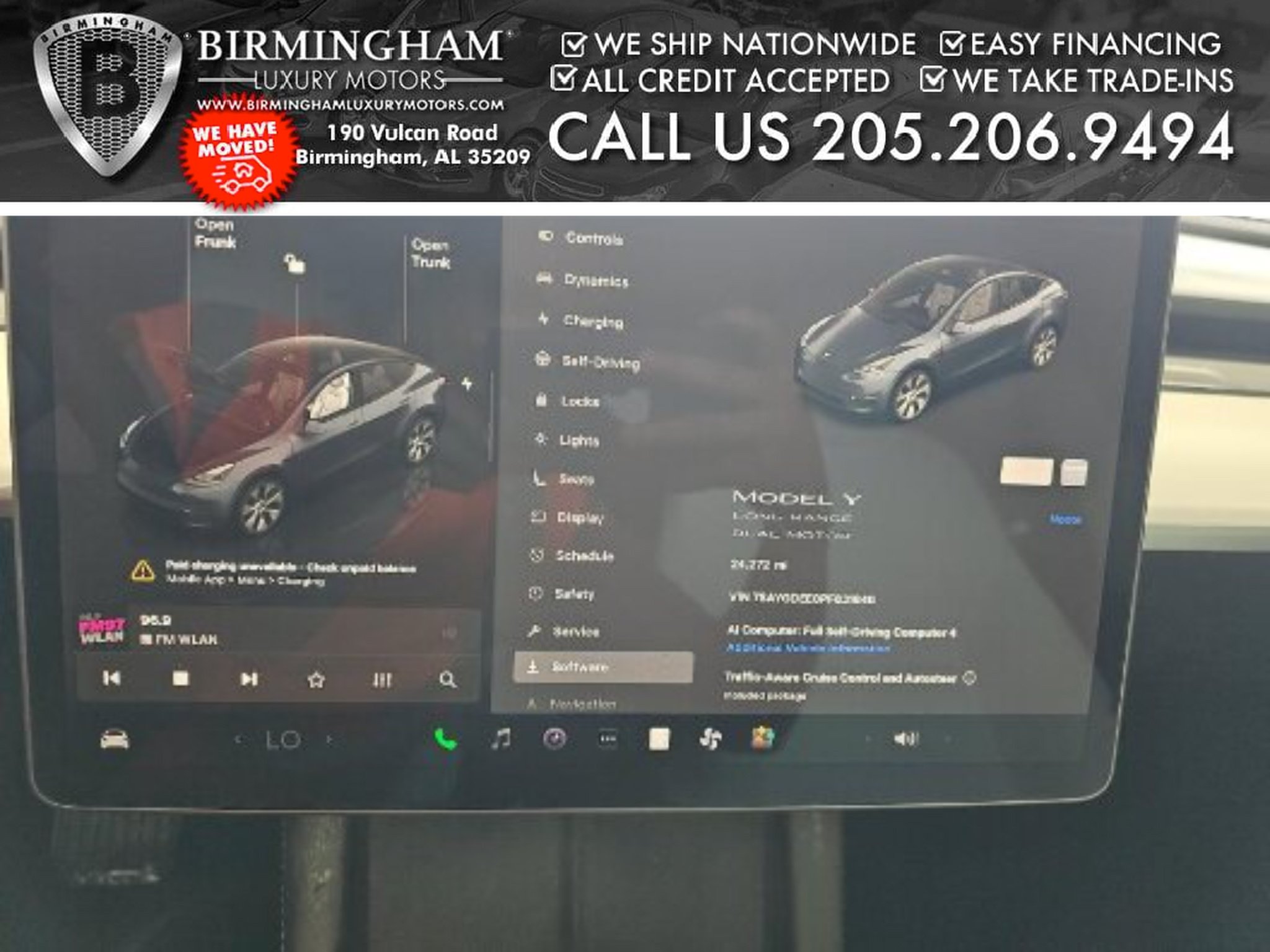 Used 2023 Tesla Model Y Long Range AWD/4WD image 2