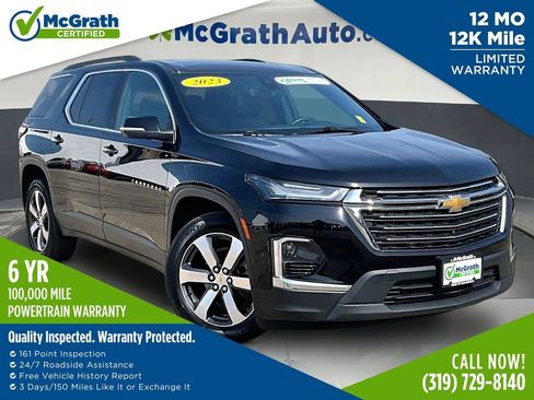 Used 2023 Chevrolet Traverse LT w/ LT Premium Package AWD/4WD image 1