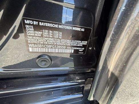 Used 2015 BMW 535i Sedan RWD image 23