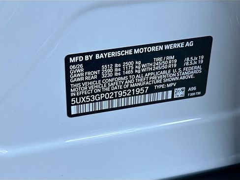 New 2026 BMW X3 xDrive30i w/ Convenience Package AWD/4WD image 26