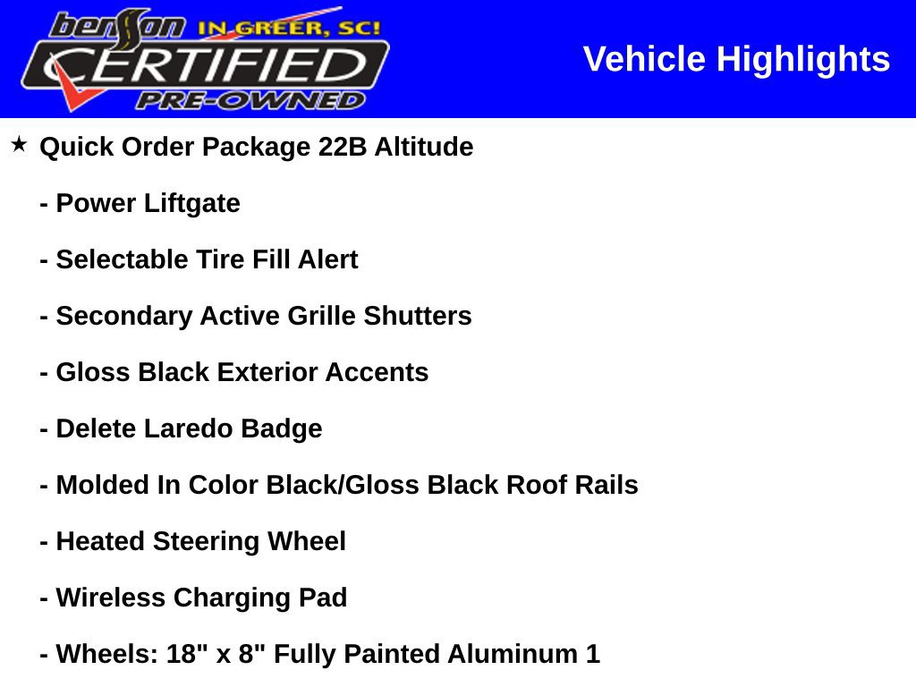 Used 2023 Jeep Grand Cherokee Altitude AWD/4WD image 3