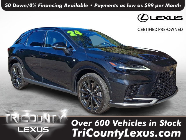 Certified 2024 Lexus RX 350 F Sport w/ Convenience Package AWD/4WD image 1