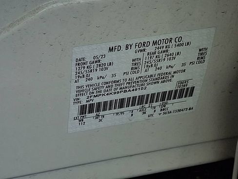 Certified 2023 Ford Edge Titanium w/ Cargo Accessory Package AWD/4WD image 26