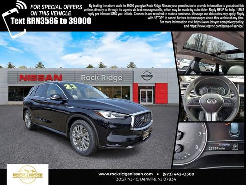 Used 2023 INFINITI QX50 Luxe AWD/4WD image 1