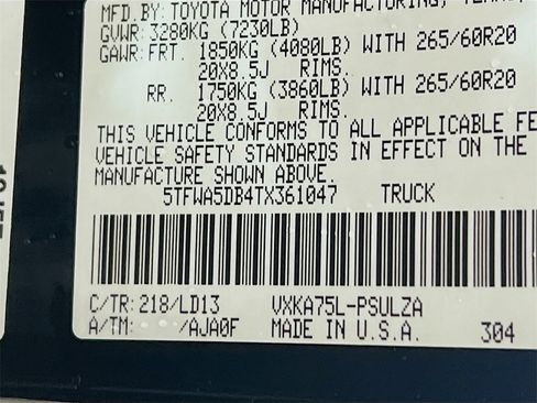 New 2026 Toyota Tundra Limited w/ TRD Off-Road Package image 25