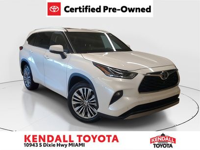 Certified 2021 Toyota Highlander Platinum