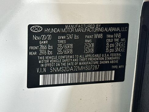 Used 2021 Hyundai Santa Fe SEL AWD/4WD image 28