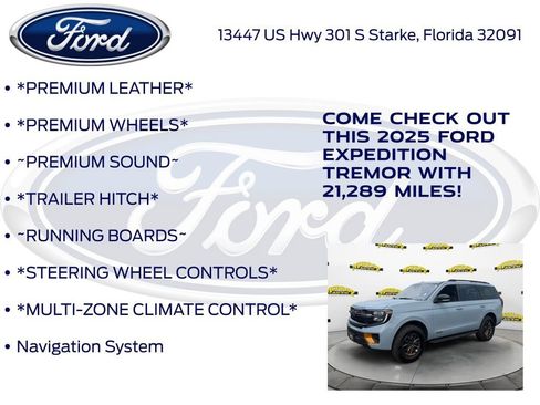 Certified 2025 Ford Expedition Tremor AWD/4WD image 17