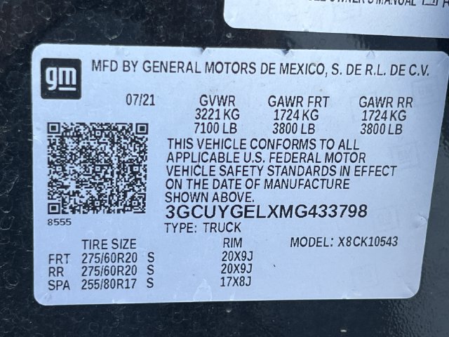 Used 2021 Chevrolet Silverado 1500 LTZ w/ Safety Package II AWD/4WD image 37