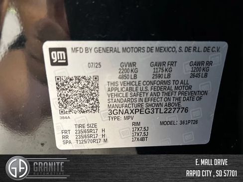 Used 2026 Chevrolet Equinox LT w/ Convenience Package II AWD/4WD image 29