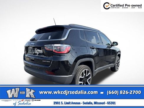 Certified 2017 Jeep Compass Limited AWD/4WD image 8