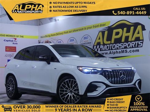 Used 2024 Mercedes-Benz EQE AMG 4MATIC SUV w/ AMG Night Package image 1