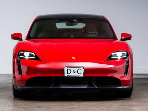 Used 2021 Porsche Taycan Turbo S w/ Premium Package AWD/4WD image 2