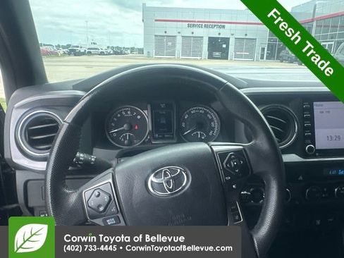 Used 2021 Toyota Tacoma TRD Sport w/ Blackout Package (TMS) AWD/4WD image 12