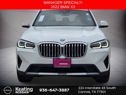 Used 2022 BMW X3 sDrive30i w/ Convenience Package RWD image 2