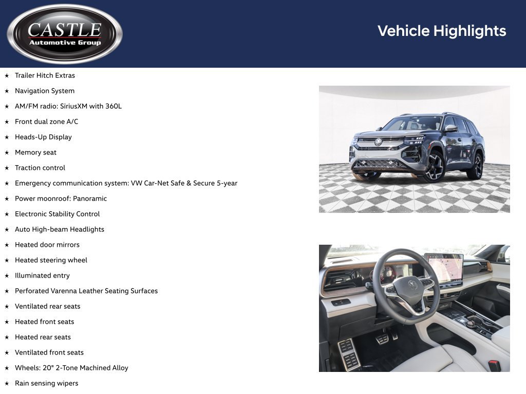 New 2027 Volkswagen Atlas SEL R-Line AWD/4WD image 3