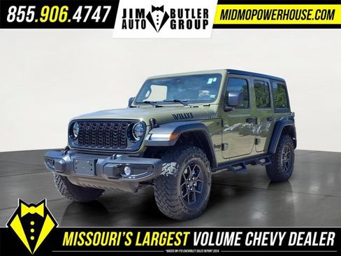 Used 2025 Jeep Wrangler Unlimited Sport AWD/4WD image 1