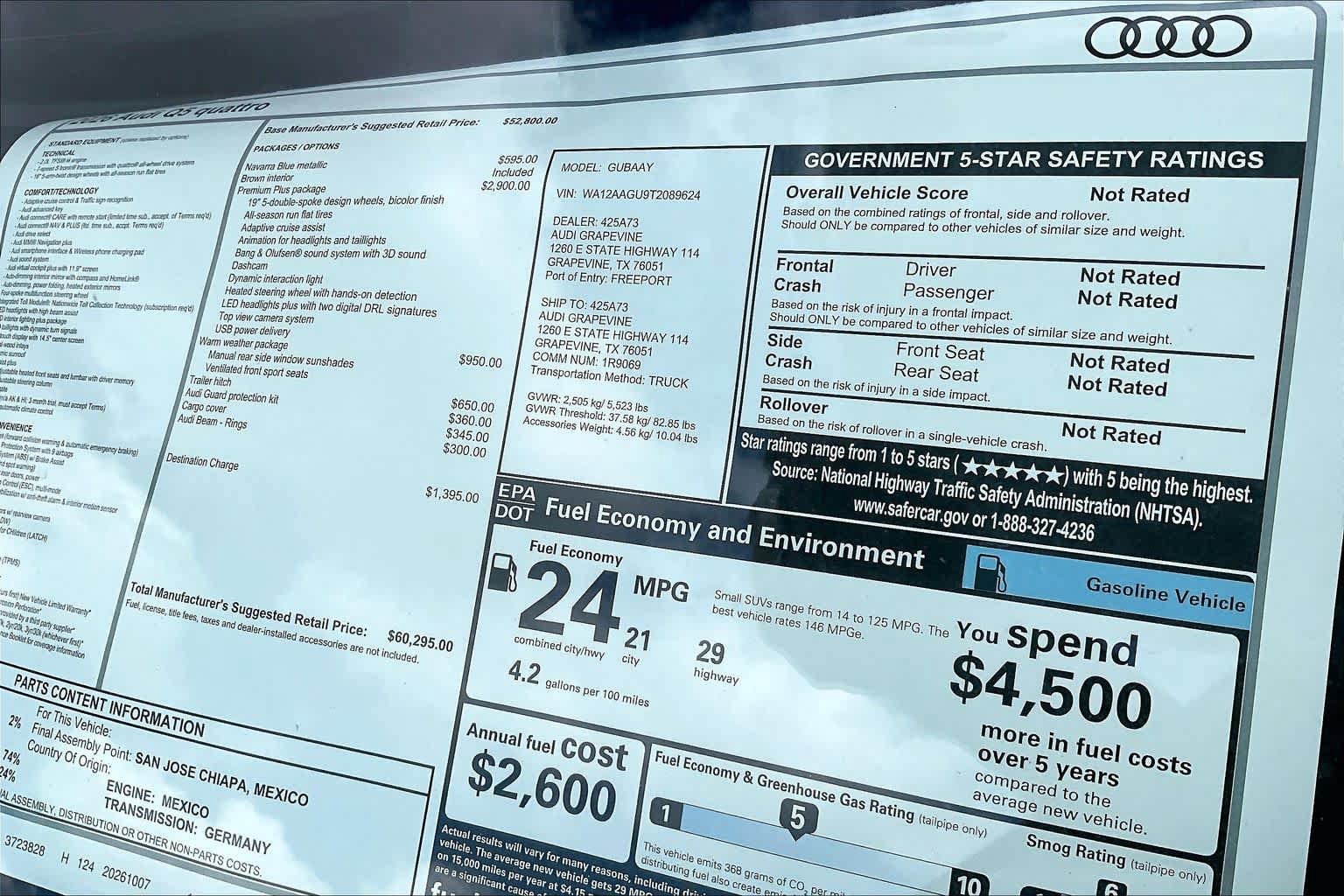 New 2026 Audi Q5 Premium AWD/4WD image 19