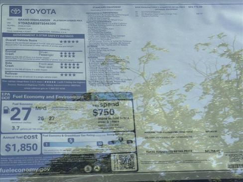 New 2026 Toyota Grand Highlander AWD Hybrid image 25