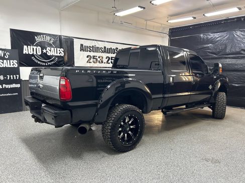 Used 2015 Ford F350 Platinum w/ Platinum Package AWD/4WD image 5